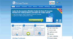 Desktop Screenshot of de.drivertuner.com