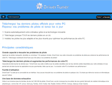 Tablet Screenshot of fr.drivertuner.com